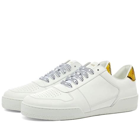 versace gold tennis shoes|Versace tennis shoes for women.